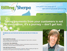 Tablet Screenshot of billingsherpa.com